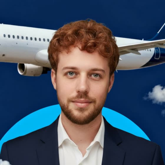 Marcelo, consultor de carreira em aviação